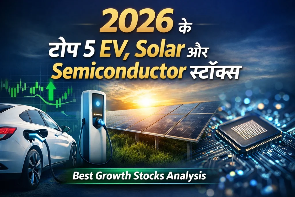 2026 के Top 5 EV, Solar और Semiconductor stocks