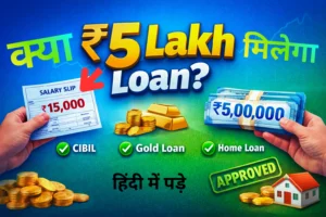 Salary Loan, Home Loan, Gold Loan