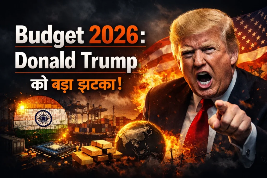 India Budget 2026 में Donald Trump का असर, Budget