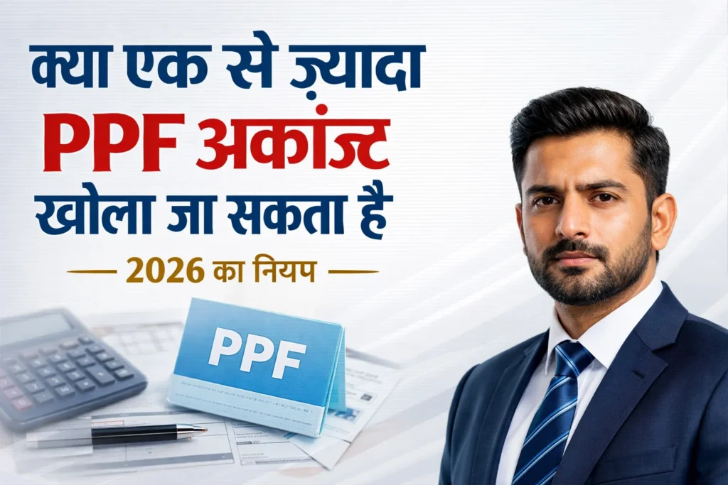 क्या एक से ज़्यादा PPF अकाउंट खोला जा सकता है